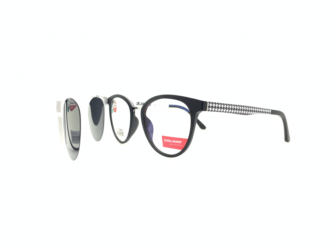 Rama ochelari clip-on Solano CL90096D