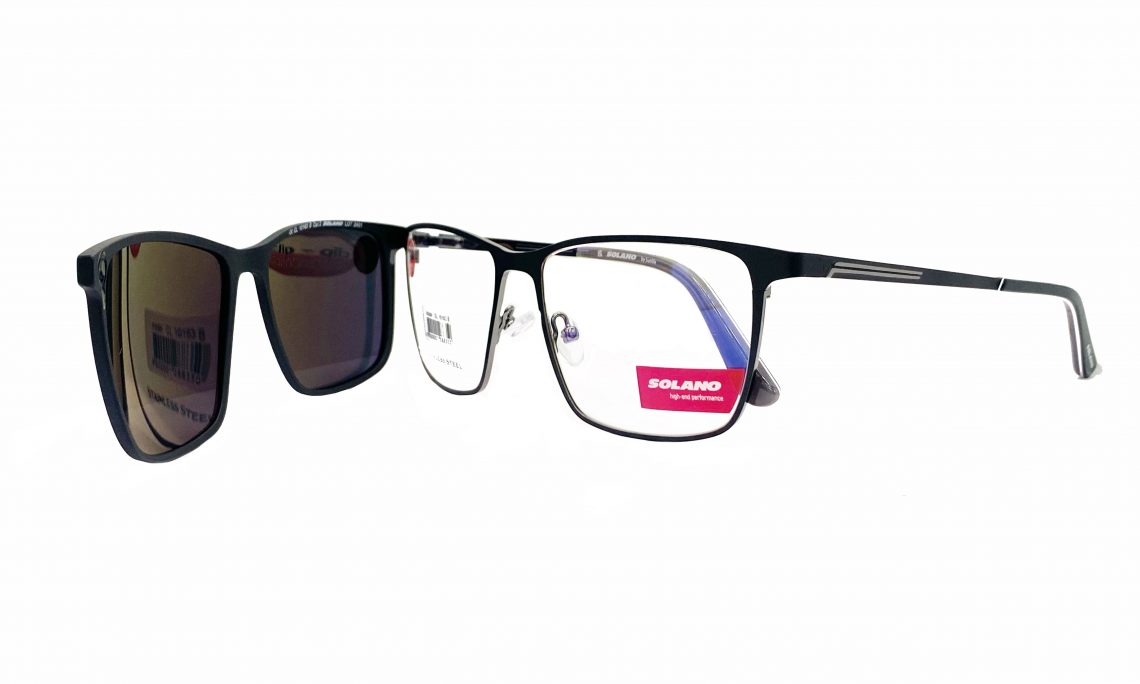 Rama ochelari clip-on Solano CL10163B