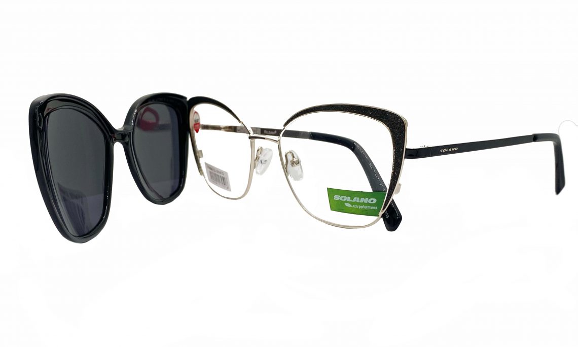 Rama ochelari clip-on Solano CL10147D